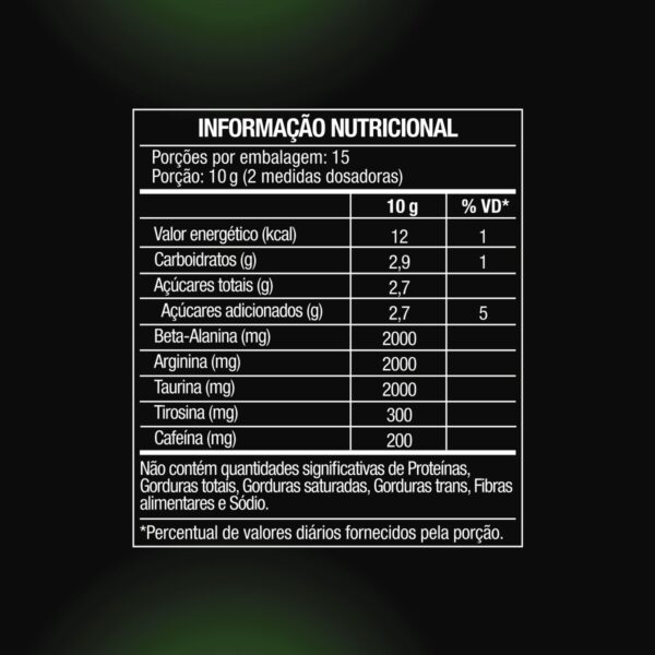 Diabo Verde #Pre-Workout 150g - FTW - Imagem 5