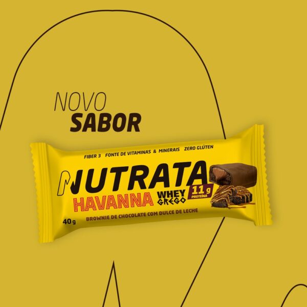 Nutrata Whey Grego Havanna 40G - Nutrata - Imagem 3