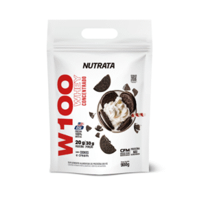 Nutrata W100 Whey Concentrado 900g refil - Nutrata