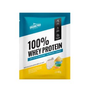 100% Whey Protein Leitinho Sachê 40g - Shark Pro