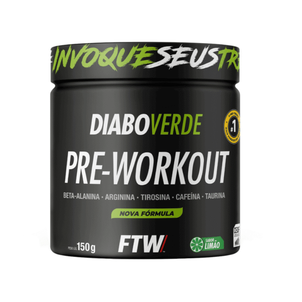 Diabo Verde #Pre-Workout 150g - FTW