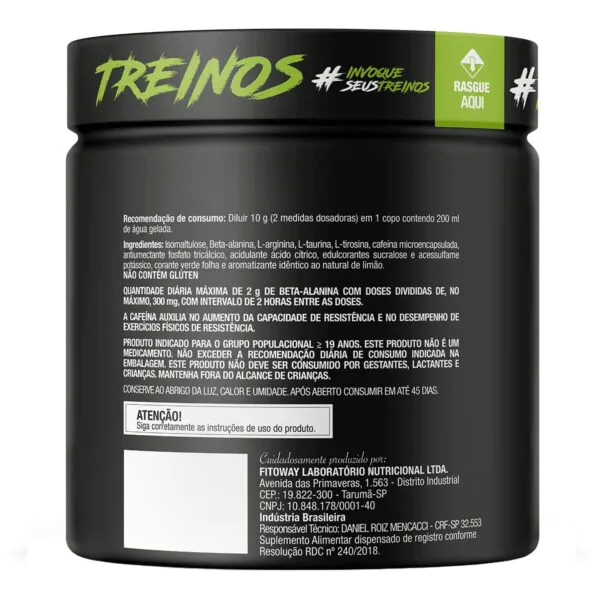 Diabo Verde #Pre-Workout 150g - FTW - Imagem 3