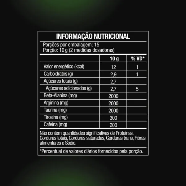 Diabo Verde #Pre-Workout 150g - FTW - Imagem 5