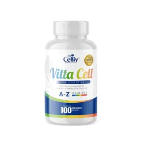 Vita Cell 100 caps 500 mg Vitamina A-Z - Celliv
